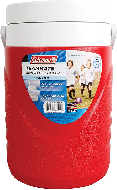 Coleman 1 Gallon Beverage Cooler - Red [Sports & Outdoors] Sports & Outdoors Coleman   