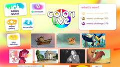 Colors Live [Nintendo Switch] Nintendo Switch Video Game Nighthawk Interactive   