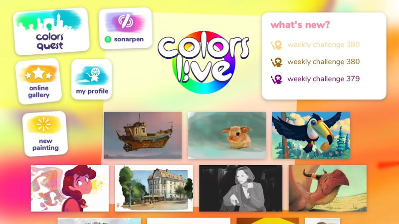 Colors Live [Nintendo Switch] Nintendo Switch Video Game Nighthawk Interactive   