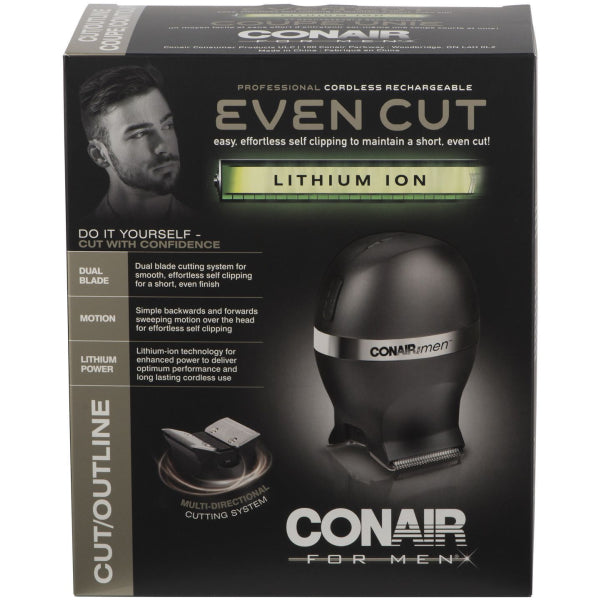 Conair for Men - Cordless Even Cut Dual Blade Clipper [Electronics] Electronics Conair   