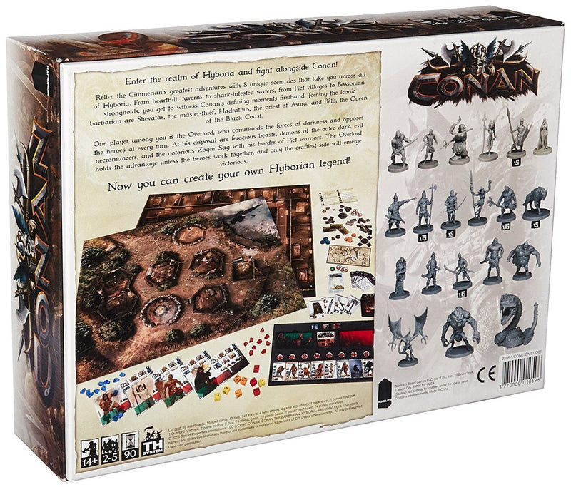 Conan [Board Game, 2-5 Players] Board Game Monolith   