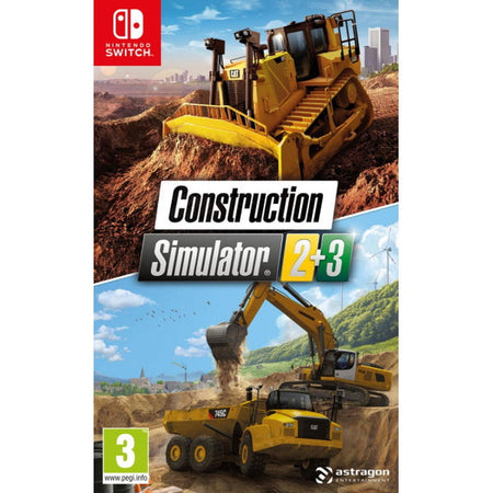 Construction Simulator 2 + 3 [Nintendo Switch] Nintendo Switch Video Game Astragon Ent.   
