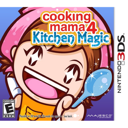 Cooking Mama 4: Kitchen Magic [Nintendo 3DS] Nintendo 3DS Video Game Majesco Entertainment   