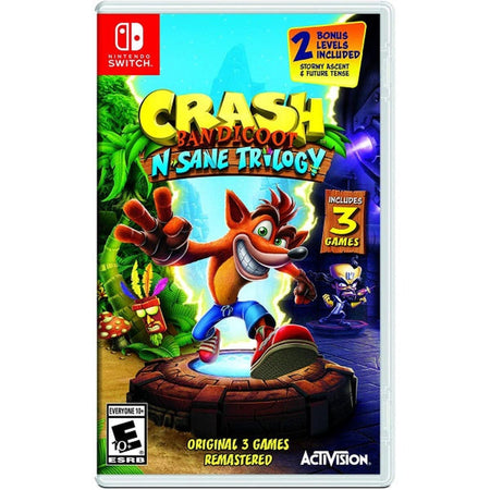 Crash Bandicoot N. Sane Trilogy [Nintendo Switch] Nintendo Switch Video Game Activision   