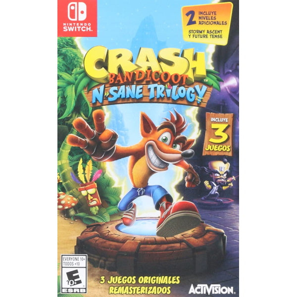 Crash Bandicoot N. Sane Trilogy [Nintendo Switch] Nintendo Switch Video Game Activision   