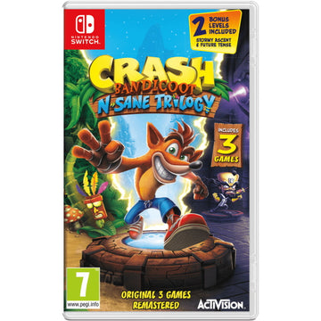 Crash Bandicoot N. Sane Trilogy [Nintendo Switch] Nintendo Switch Video Game Activision   