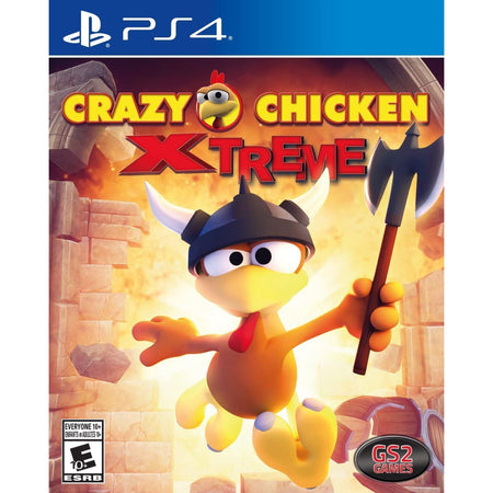 Crazy Chicken Xtreme [PlayStation 4] PlayStation 4 Video Game GS2 Games   