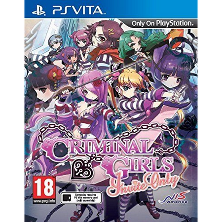 Criminal Girls: Invite Only [Sony PS Vita] Sony PS Vita Video Game NIS America   