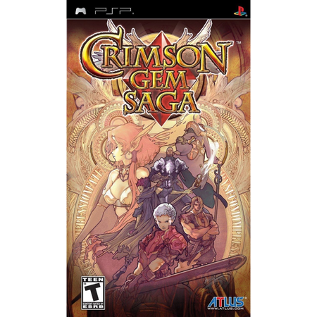 Crimson Gem Saga [Sony PSP] Sony PSP Video Game Atlus   