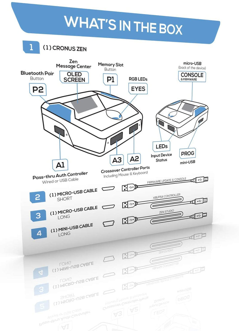 Cronus Zen Controller Adapter for Xbox, PlayStation, Nintendo and PC - CM0005 [Cross-Platform Accessory] Cross-Platform Accessories Cronus   