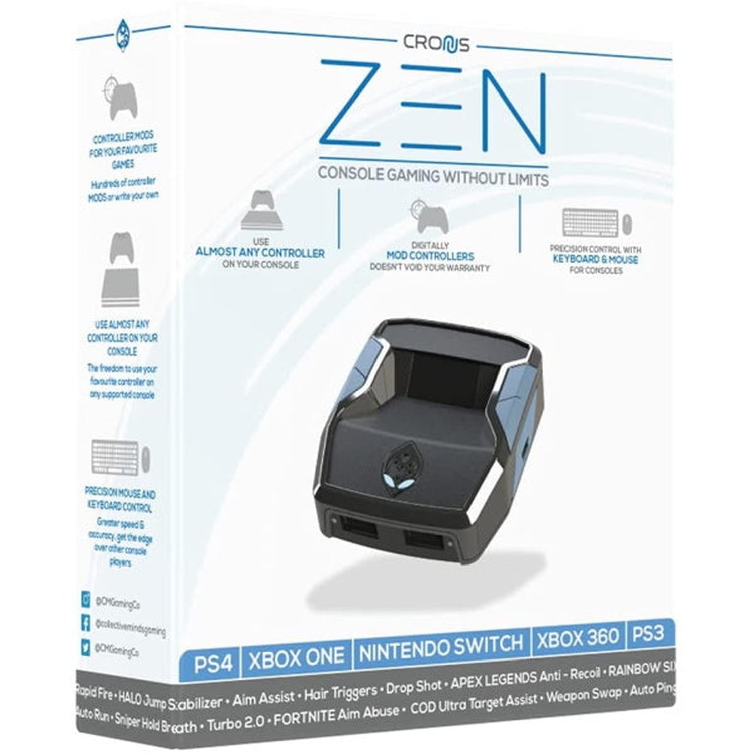 Cronus Zen Controller Adapter for Xbox, PlayStation, Nintendo and