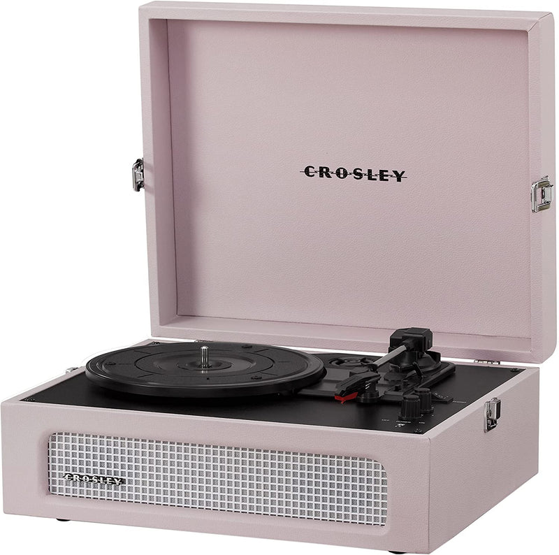 Crosley: Voyager Vintage 3-Speed Bluetooth In/Out Vinyl Record Player Turntable - Amethyst - CR8017B-AM [Electronics] Electronics Crosley