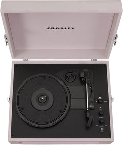 Crosley: Voyager Vintage 3-Speed Bluetooth In/Out Vinyl Record Player Turntable - Amethyst - CR8017B-AM [Electronics] Electronics Crosley