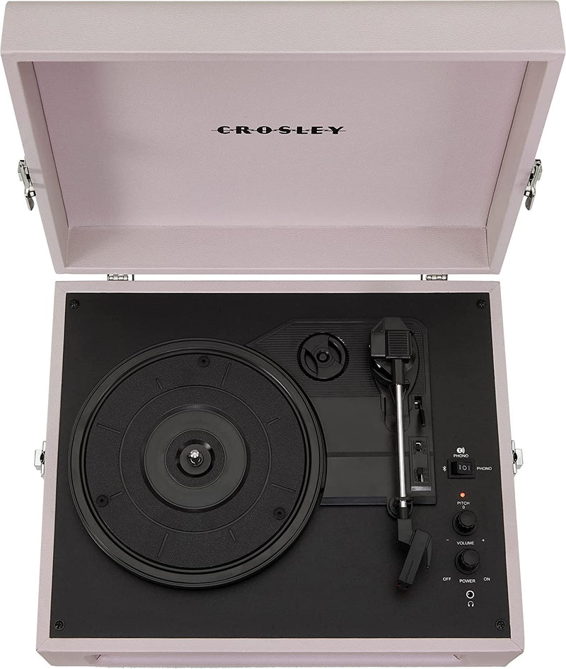 Crosley: Voyager Vintage 3-Speed Bluetooth In/Out Vinyl Record Player Turntable - Amethyst - CR8017B-AM [Electronics] Electronics Crosley