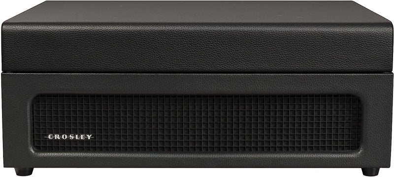 Crosley: Voyager Vintage Portable Vinyl Record Player Turntable with Bluetooth in/Out and Built-in Speakers - Black - CR8017B-BK [Electronics] Electronics Crosley