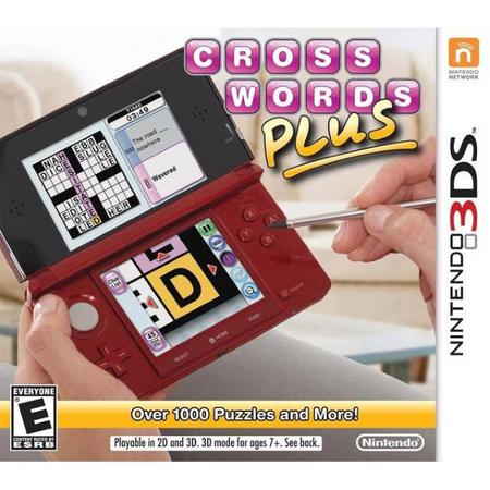 Crosswords Plus [Nintendo 3DS] Nintendo 3DS Video Game Nintendo   
