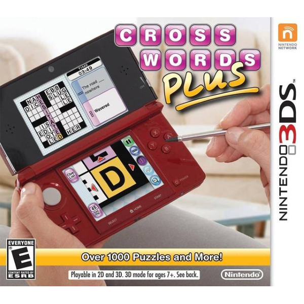 Crosswords Plus [Nintendo 3DS] Nintendo 3DS Video Game Nintendo   