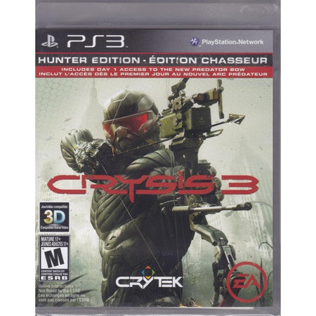 Crysis 3 - Hunter Edition [PlayStation 3] PlayStation 3 Video Game Electronic Arts   