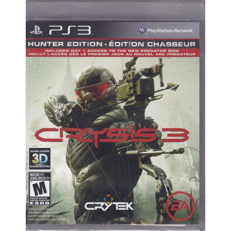 Crysis 3 - Hunter Edition [PlayStation 3] PlayStation 3 Video Game Electronic Arts   