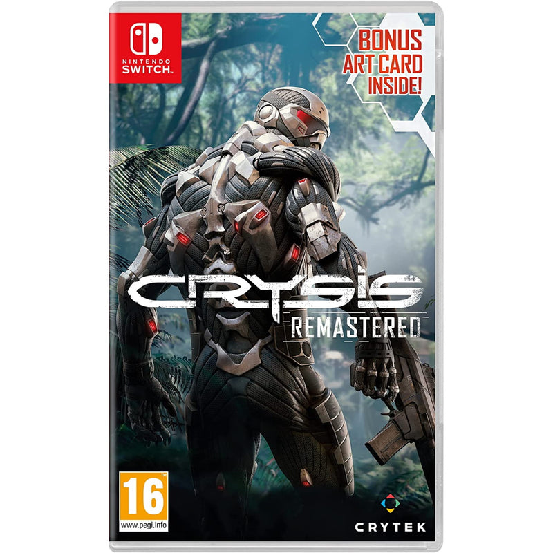 Crysis Remastered - Bonus Art Card Inside! [Nintendo Switch] Nintendo Switch Video Game Saber Interactive   