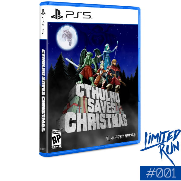 Cthulhu Saves Christmas - Limited Run #001 [PlayStation 5] PlayStation 5 Video Game Limited Run Games   