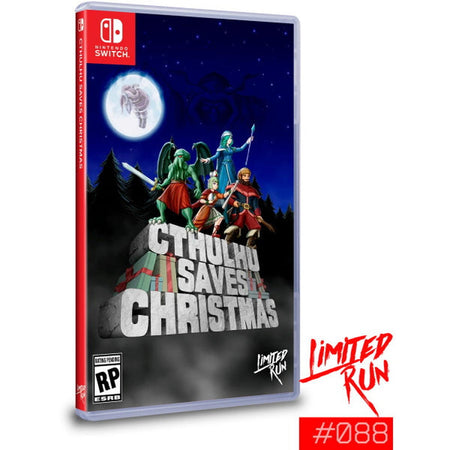 Cthulhu Saves Christmas - Limited Run #088 [Nintendo Switch] Nintendo Switch Video Game Limited Run Games   