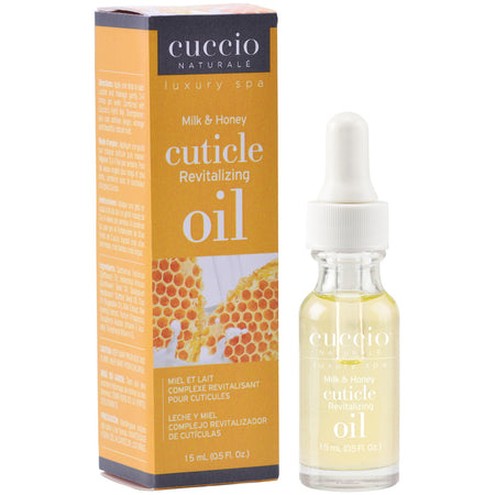 Cuccio Naturale Cuticle Revitalizing Oil  - Milk & Honey - 15 mL / 0.5 Fl Oz [Skincare] Skincare Cuccio   