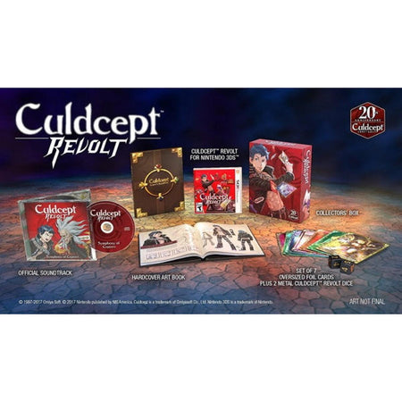Culdcept Revolt - Limited Edition [Nintendo 3DS] Nintendo 3DS Video Game NIS America   