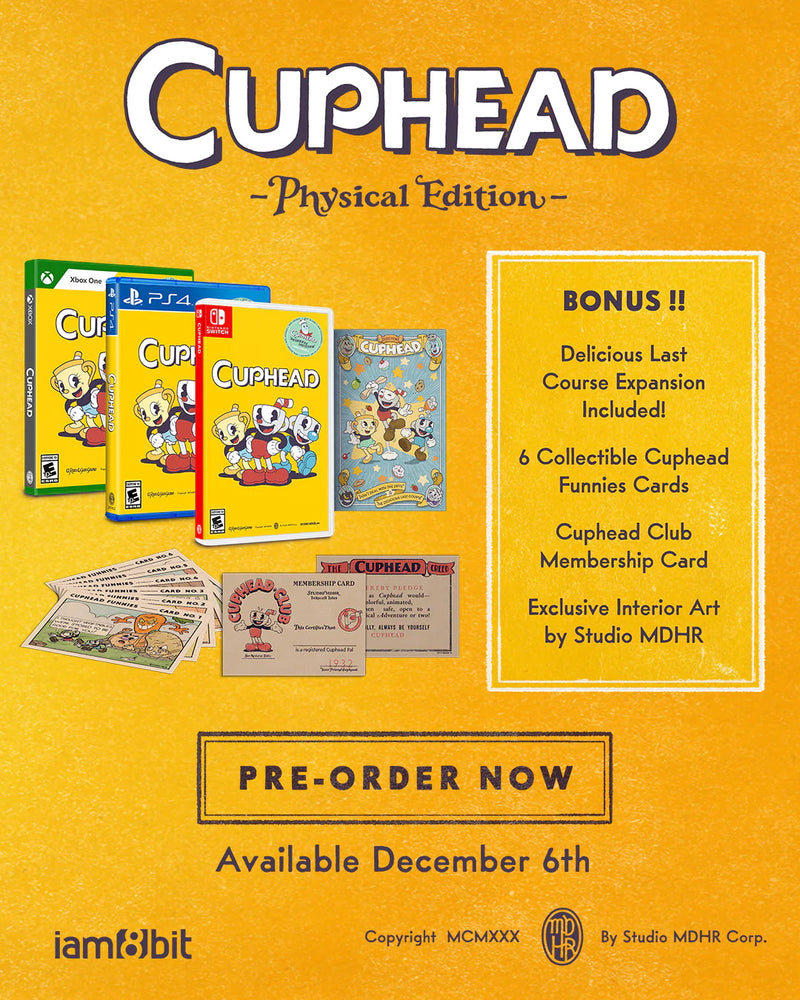 Cuphead [Xbox One] Xbox One Video Game Skybound Games   