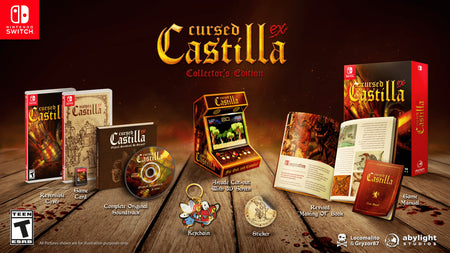 Cursed Castilla EX - Collector's Edition [Nintendo Switch] Nintendo Switch Video Game Limited Run Games   