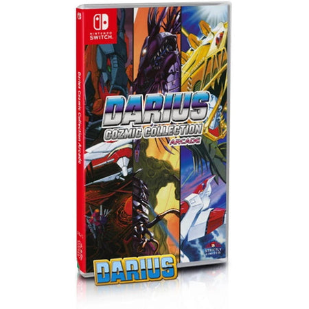 Darius Cozmic Collection: Arcade w/ Post Card + Darius Pin [Nintendo Switch] Nintendo Switch Video Game Strictly Limited Games   