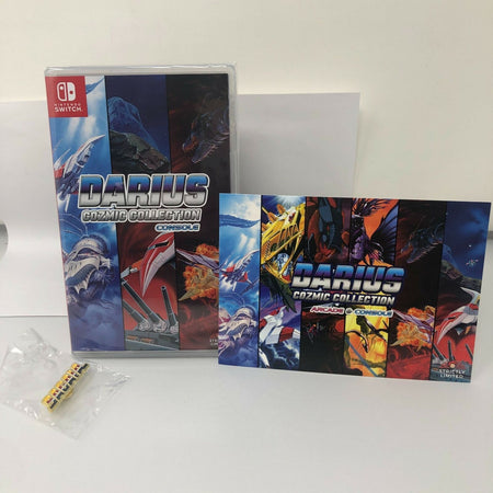 Darius Cozmic Collection: Console w/ Post Card + Sagaia Pin [Nintendo Switch] Nintendo Switch Video Game Strictly Limited Games   