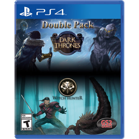 Dark Thrones / Witch Hunter Double Pack [PlayStation 4] PlayStation 4 Video Game GS2 Games   