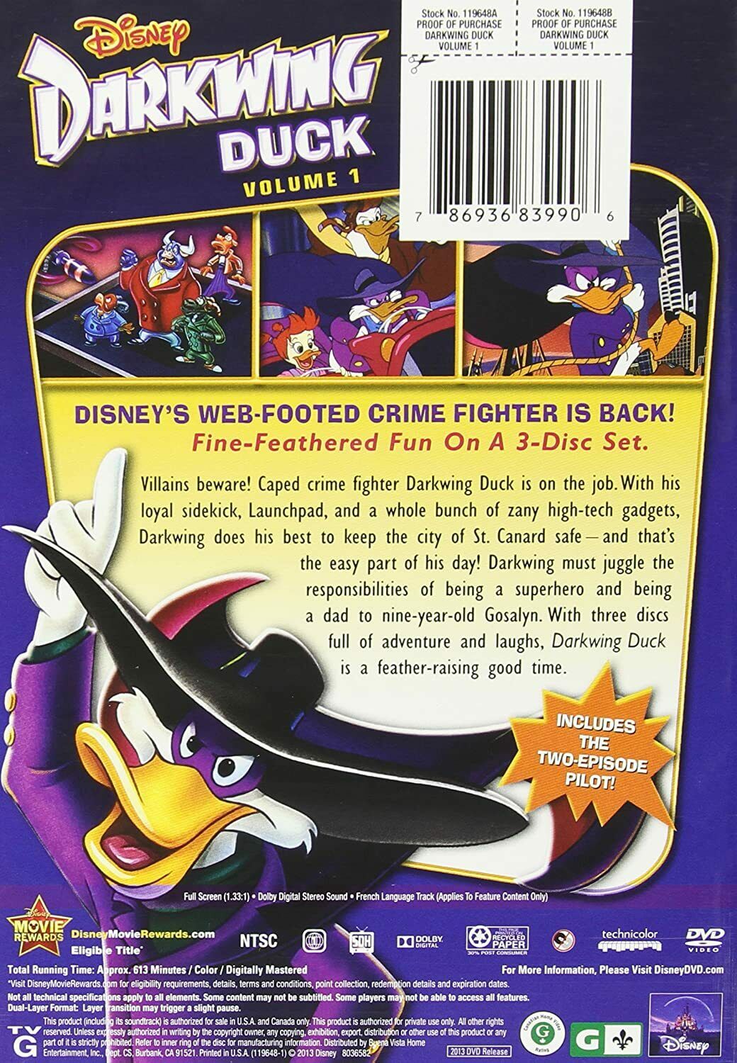 Darkwing Duck: Volume 1 [DVD Box Set] – Shopville