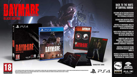 Daymare: 1998 - Black Edition [PlayStation 4] PlayStation 4 Video Game Playstation   