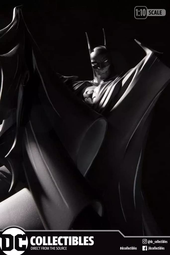 DC Collectibles: Batman Black and White by Todd McFarlane - Version 2 Deluxe Statue (DC906654) [Toys, Ages 18+] Toys & Games DC Collectibles   