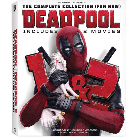 Deadpool 1 + 2 [Blu-ray + Digital Box Set] DVDs & Blu-Rays Sony   