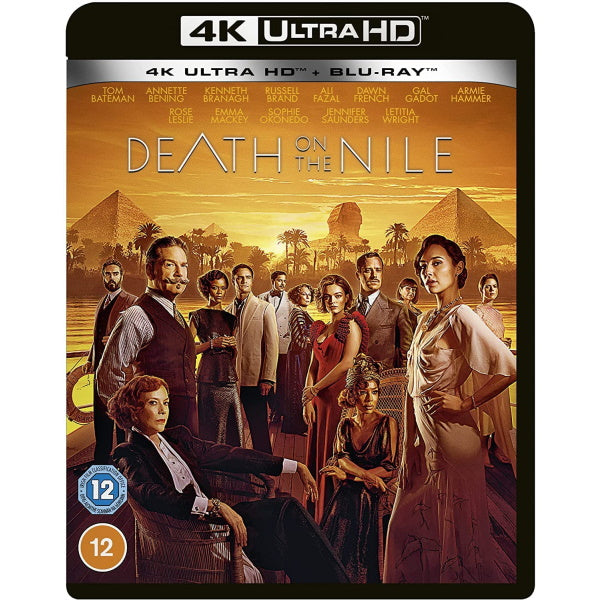 Death on the Nile 4K [Blu-ray + 4K UHD] DVDs & Blu-Rays Disney   