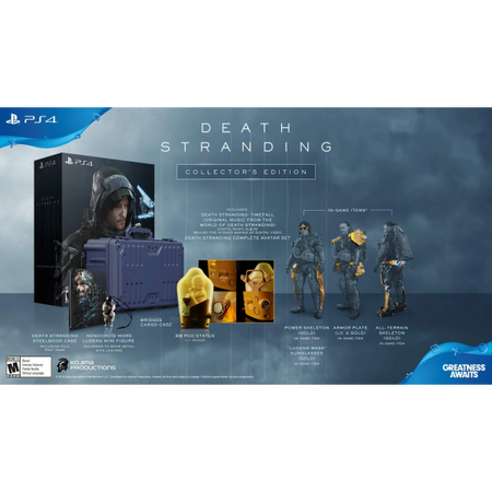 Death Stranding - Collector's Edition [PlayStation 4] PlayStation 4 Video Game Sony   