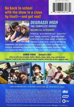 Degrassi High: The Complete Series - Seasons 1-2 [DVD Box Set] DVDs & Blu-Rays PBS   