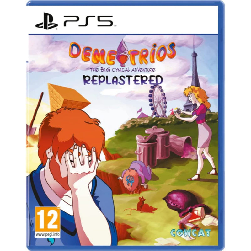 Demetrios the BIG Cynical Adventure REPLASTERED [PlayStation 5] PlayStation 5 Video Game Red Art Games   