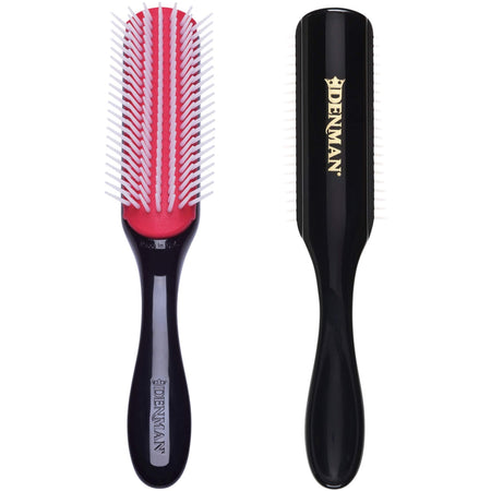 Denman D3 Original Styler 7 Row Nylon Bristles Hair Brush - Black/Red [Personal Care] Personal Care Denman   
