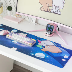 milkmochabear: Starry Dream Desk Mat Home Decor Milkmochabear   