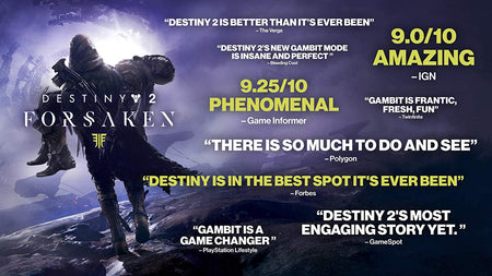 Destiny 2: Forsaken - Legendary Collection [PlayStation 4] PlayStation 4 Video Game Activision   