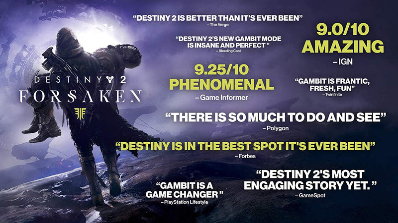 Destiny 2: Forsaken - Legendary Collection [PlayStation 4] PlayStation 4 Video Game Activision   