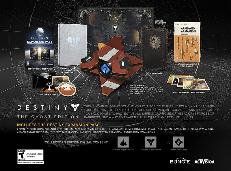 Destiny - The Ghost Edition [PlayStation 4] PlayStation 4 Video Game Activision   