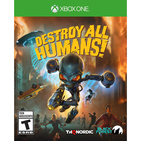 Destroy All Humans! [Xbox One] Xbox One Video Game THQ Nordic   