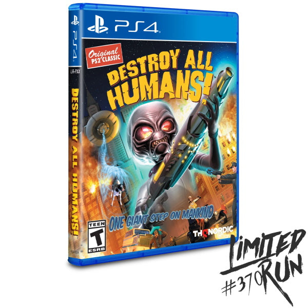 Destroy All Humans! - Original PS2 Classic - Limited Run #370 [PlayStation 4] PlayStation 4 Video Game Limited Run Games   