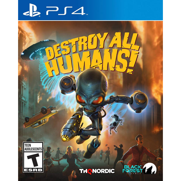 Destroy All Humans! [PlayStation 4] PlayStation 4 Video Game THQ Nordic   