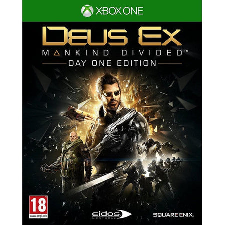 Deus Ex: Mankind Divided - Day One Edition [Xbox One] Xbox One Video Game Square Enix   